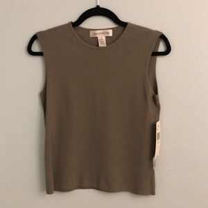Jones New York NWT Elegant Shell Top Size M